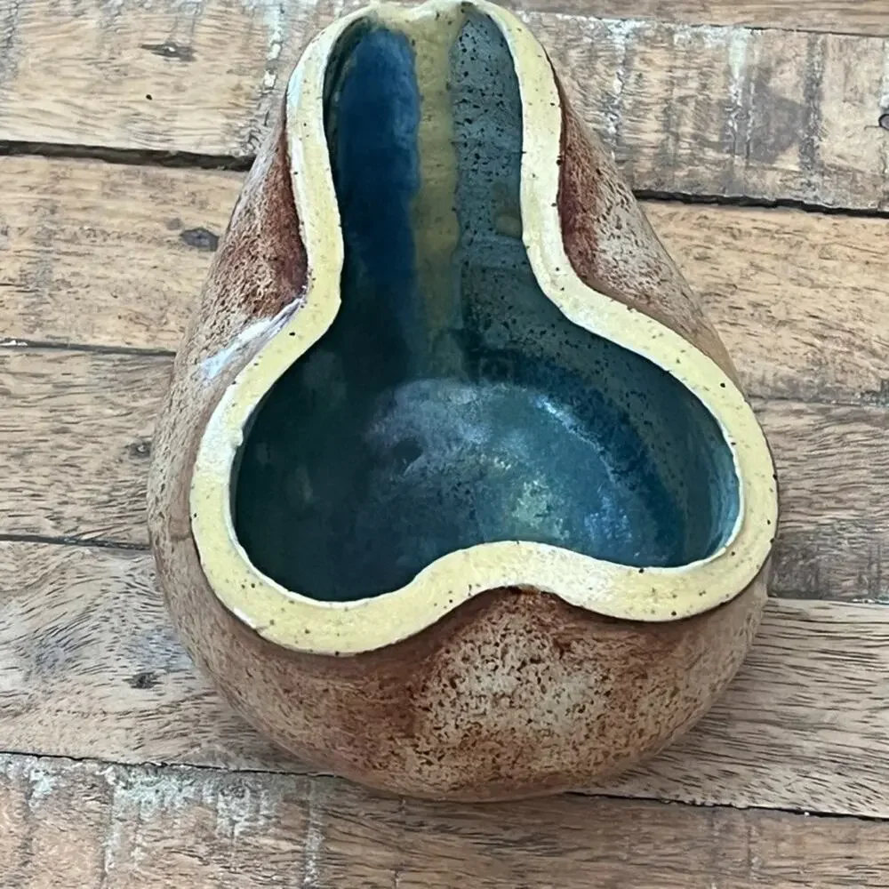Studio Art Pottery Ceramic Organic Bowl 4.5